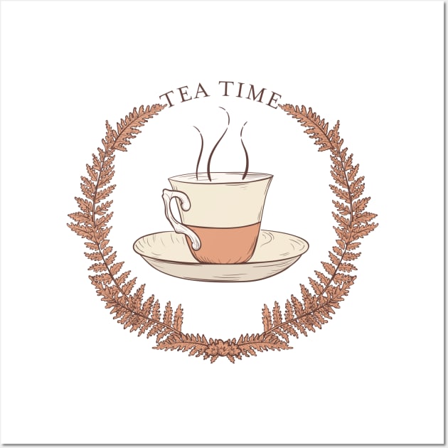 Tea Time Wall Art by SWON Design